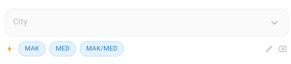 Personalized Quick Inputs feature